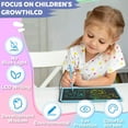 thumbnail image 6 of Xueyu 12 Inch Colorful Doodle Board Drawing Pad, Erasable Electronic Drawing Pads, Car Trip Educational Toys, 1 Pack, 6 of 7