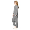 thumbnail image 3 of Woman Within Plus Size Petite Fleece Sweatshirt Set, 3 of 4