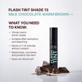 thumbnail image 2 of ELAN FLASH TINT Brow and Lash Tint – Milk Chocolate (Warm Brown) – Professional Eyebrow Tint No Developer Needed – Skin Stain Dye for Defined Natural Brows – 10 ml, 2 of 5