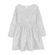 thumbnail image 5 of Vestido de fiesta plisado brillante de manga larga para niños, 5 of 9
