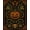 Orange, Pattern 1, variant on ODIKA 8'x10' Washable Area Rug Non-Slip Chair-Friendly Mat Orange Black Gothic Pumpkin and Skull Design Elegant Seasonal Motif with Star Leaf for Dining Room, Large Office, Lounge