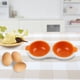 thumbnail image 3 of Huevo de doble capa Mini vaporizador de huevos desayuno cazador furtivo de huevos cocina para microondas naranja ANGGREK Otros, 3 of 8