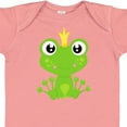 thumbnail image 4 of Inktastic Cute Frog, Green Frog, Frog Prince, Crown Boys or Girls Baby Bodysuit, 4 of 5
