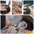 thumbnail image 2 of Ensemble de Mini Moulin Électrique Sans Fil avec 100 Accessoires - Batterie Lithium Rechargeable, Tension Réglable 3.7V-5V, Design Portable Compact pour Art des Ongles, Sculpture de Bijoux, Dentisterie, 2 of 5