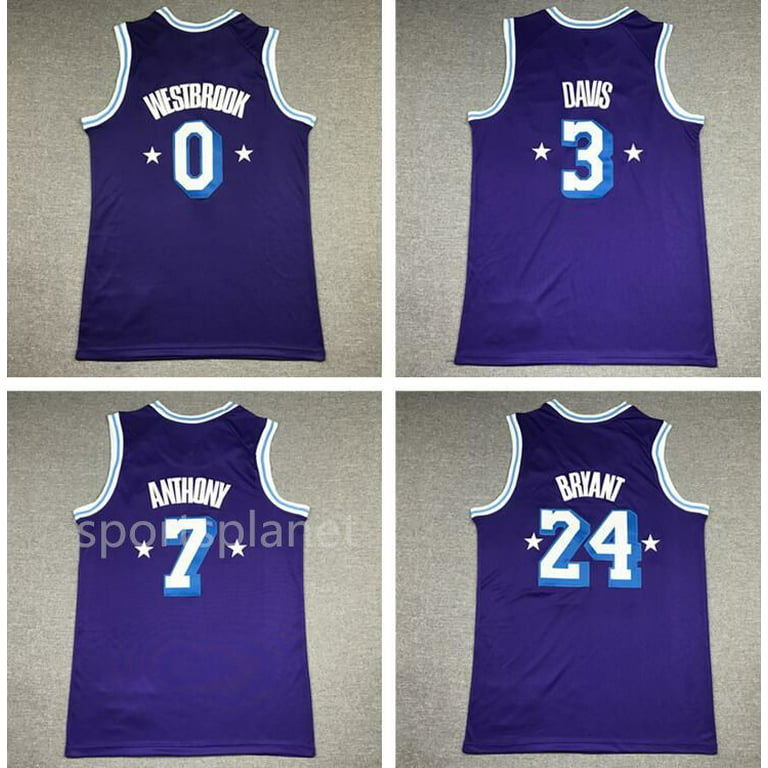 Lakers #3 Anthony Davis 21-22' City Edition Purple Jersey — SportsWRLDD