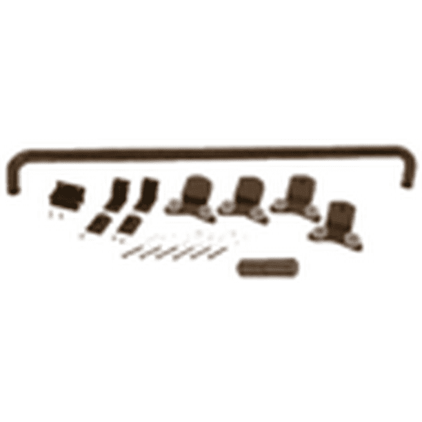 CRL DK3872600RB Oil Rubbed Bronze 72" x 60" Cottage DK Series Sliding