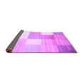 thumbnail image 2 of Ahgly Company Indoor Rectangle Checkered Purple Modern Area Rugs, 8' x 10', 2 of 4