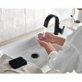 thumbnail image 2 of Moen S6910Bl Matte Black One-Handle Bathroom Faucet, 2 of 5