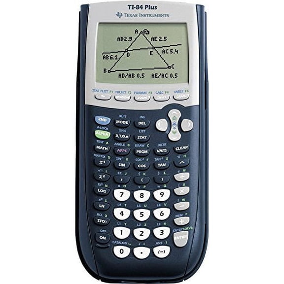 Pre-Owned Texas Instruments TI-84 Plus Graphing Calculator, High School and College, Scientific Functions