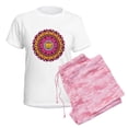 thumbnail image 6 of CafePress - Mandala Cats Pajamas - Women's Short Sleeve Print T-Shirt and Pants Light Cotton Pajama Set, 6 of 7