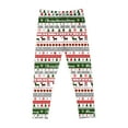 thumbnail image 3 of Girls' Christmas Leggings Snowflake Christmas Tree Printed Casual Pants Festive Kids' Girl Soft Yoga Dance Leggings, 3 of 8