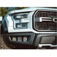 thumbnail image 4 of Fits 2017-2020 Ford F-150 Rigid Lighting Driving/Fog Light Mounting Bracket 41611 Driving/Fog Light Mounting Bracket; D-Series Dually; Front OE Bumper Mount; Mounts 6 D-Series Lights, 4 of 4