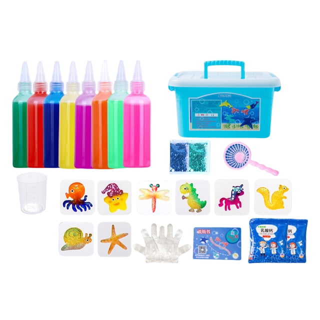 Kit de juguete de elfos de agua Magic Fairy Gel Toys Educational (8 colores)