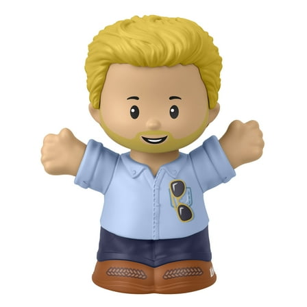 Fisher-Price Little-People Figure for Toddler Dollhouse Playset - JCC50 - Grandpa, Papa or Dad Figure with Blonde Hair and Beard