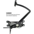 thumbnail image 3 of Black Universal Brake Pedal/Master Cylinder Frame Bracket, 3 of 12