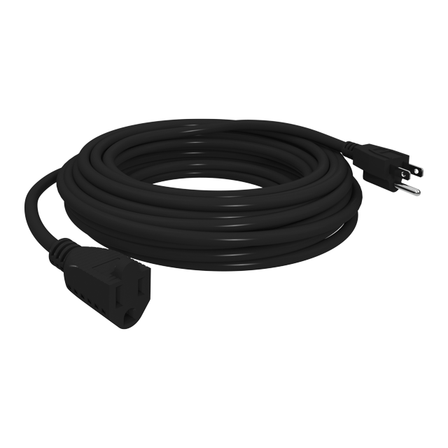 Hyper Tough POWER CORD 25 BLK