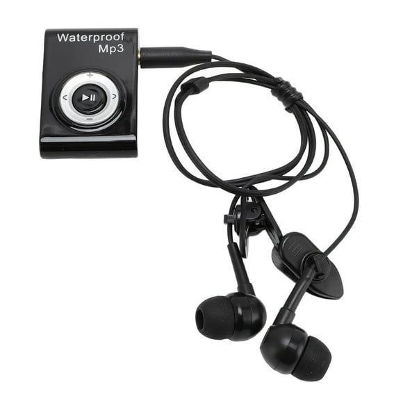 Water Proof MP3 Player for Swimming Diving Sports with Swimming Headphones, 8GB Memory Multifunctional Lossless Audio Format and Shuffles Feature Underwater Music Player