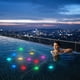 thumbnail image 4 of Cubitos de hielo que cambian de color Star Glow | Paquete de 12 | Luces LED Estrellas de plástico con purpurina reutilizables | 6 Colores | Funciona con pilas | Resistente al agua | Para la, 4 of 8