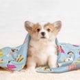 thumbnail image 4 of Yiaed Happy Easter Print Dog Blankets-Cat Blanket Washable for Couch Protection,Puppy Blanket, Soft Plush Reversible Throw Furniture Protector-Small, 4 of 8