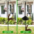 thumbnail image 4 of OIUR Squirrel Baffle for Birds Feeder Pole Universal Squirrel Guard with Spring 19-Inch Squirrel Barrier Stops Squirrels for Shepherd's Hook Birds Houses, 4 of 6