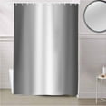 thumbnail image 5 of Fabric Shower Curtain, Grey and White Gradient Shower Curtains with 12 Hooks Waterproof Machine Washable Bath Curtains for Bathroom, 48x 72in, 5 of 6