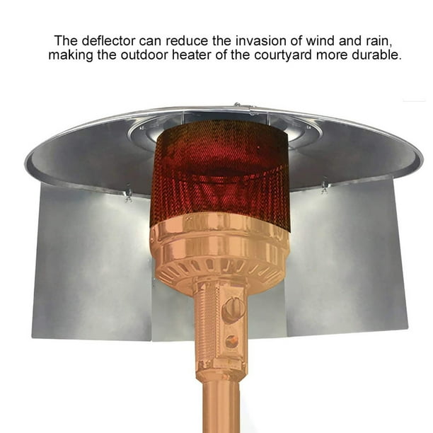 Favolook Iron Plating Reflector Shield Easy Install Garden Supplies For Patio Heater Com Favolook Iron Plating Reflector Shield, What Is The Most Efficient Patio Heater