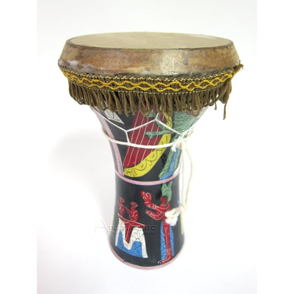 Pharaonic Wooden Doumbek Drum, Medium