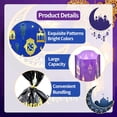 thumbnail image 3 of 200Pcs Ramadan Kareem Candy Bags, 4 Styles Islamic Lantern Moon Cellophane Treat Bags with Ties - Eid Mubarak Goodie Bags for Kids Gifts, Party Favors & Holiday Snack Decorations, 3 of 5