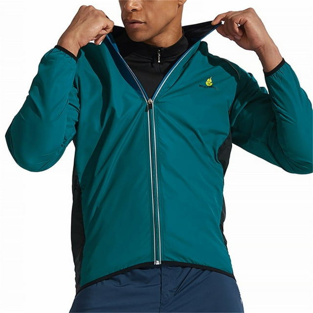 asddcavvf Veste de Cyclisme Coupe-Vent Manteau Coupe-Vent Veste Vêtements de Sport de Plein Air Vêtements de Cyclisme