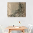 thumbnail image 2 of Orinice Abstract Wall Art Black Lines Prints for Wall Decor Boho Line Poster Mid Century Modern Boho Wall Art Canvas Abstract Beige Shapes Neutral Prints Wall Art Minimalist Line  20x16in, 2 of 6