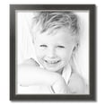 thumbnail image 2 of ArtToFrames 21x24 inch Black Velvet with Silver Wide Picture Frame, Black MDF Poster Frame (4693), 2 of 7