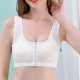 thumbnail image 4 of Conjunto de lencería Sujetadores con cuello redondo para mujer, camiseta deportiva informal de nailon, ropa interior con hebilla frontal, traje Cgtredaw Blanco T L para Mujer, 4 of 7