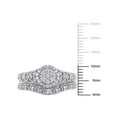 thumbnail image 2 of Everly Women's Diamond Sterling Silver Bridal Set, 2 of 7
