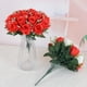 thumbnail image 5 of Ramo de rosas de simulación, flores de seda, 18 rosas, para boda, sala de estar, con flores, decoración, flores falsas, 5 of 5
