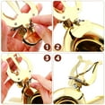 thumbnail image 3 of WEUVEB Accesorio Para Instrumentos Dorado Con Clip Para Partituras En Banda De Marcha, 3 of 7
