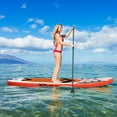 thumbnail image 2 of Goplus 10.5’ Inflatable Stand Up Paddle Board SUP W/Carrying Bag Aluminum Paddle, 2 of 10