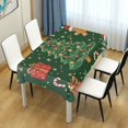 thumbnail image 4 of Yayeee Tablecloths 60" x 108" Rectangle Wrinkle Resistant Party Table Cover, Christmas Tree, 4 of 8
