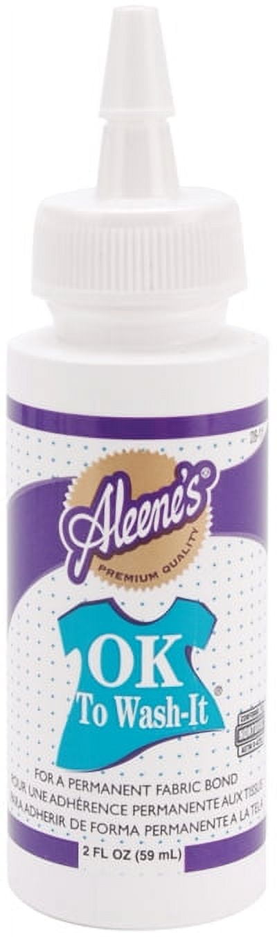 Aleenes Glue - Ok To Wash-It Fabric Glue, 2Oz Dabber - 1 Inch Scale  Dollhouse Miniature (2811) 017754156327 B00178KMFM