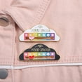 thumbnail image 4 of Broches De Metal Giratorios Creativos De Dibujos Animados De Batería Social Insignias De Solapa Para Mujeres Hombres Regalos Accesorios, 4 of 4