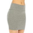 thumbnail image 2 of Vivian's Fashions Skirt - Cotton Mini Skirt (Junior and Junior Plus Sizes), 2 of 3