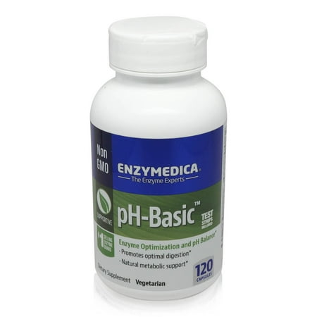 Enzymedica - pH-Basic Enzyme Optimization & pH Balance 120 Capsules