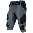 thumbnail image 1 of Champro Bull Rush 7-Pad Girdle Charcoal , Black Inset, Adult 2X-Large, 1 of 4