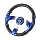 thumbnail image 4 of Volante deportivo para coche 13 pulgadas 320mm cuero PU Universal ANGGREK  Otros, 4 of 8
