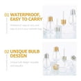 thumbnail image 2 of 10pcs Empty Lip Gloss Tubes Bulb Shaped Lip Balm Tube Mini Lip Gloss Container, 2 of 6