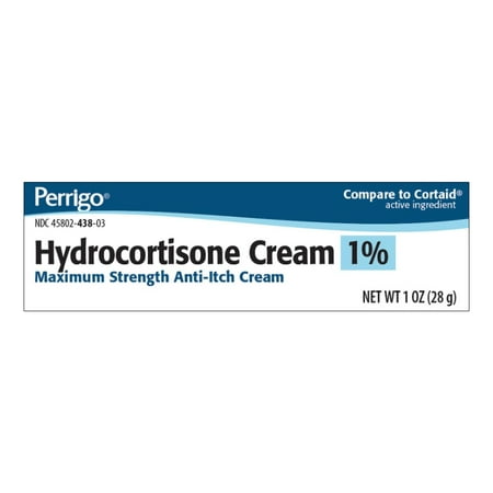 Hydrocortisone 1% Anti-itch Cream, 1 Oz.