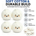 thumbnail image 1 of Cloth Bean Bags 1PC Hand-Made Knitted Footbag Sack Upgraded Assorted Foot Bag Crochet Hacky Ball For Adults Juggling Balls Beginners Multicolored Geometric, 1 of 8