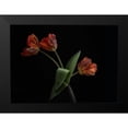 thumbnail image 2 of Gronkjar, Lotte 18x14 Black Modern Framed Museum Art Print Titled - Tulips In Vase, 2 of 5