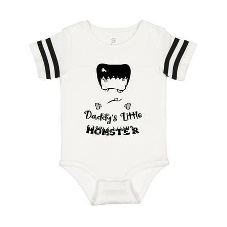 

Inktastic Halloween Baby Frankenstein Daddy s Little Monster Gift Baby Boy or Baby Girl Bodysuit