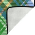 thumbnail image 4 of SKYSONIC 80x58 inches Lightweight Soft Area Rug Mat Indoor Floor Rugs Home Decoration for Kids Room Living Room Green Tartan Texture, 4 of 6