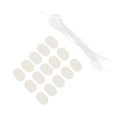 thumbnail image 1 of ANGGREK Outil de Mesure de Sourcils, Accessoire d'Outil de Mesure de Coussinet d'Éponge de Fil de Remplacement pour la Règle de Marqueur de Ligne de Microblading, Fil de Règle d'Eeybrow, 1 of 8
